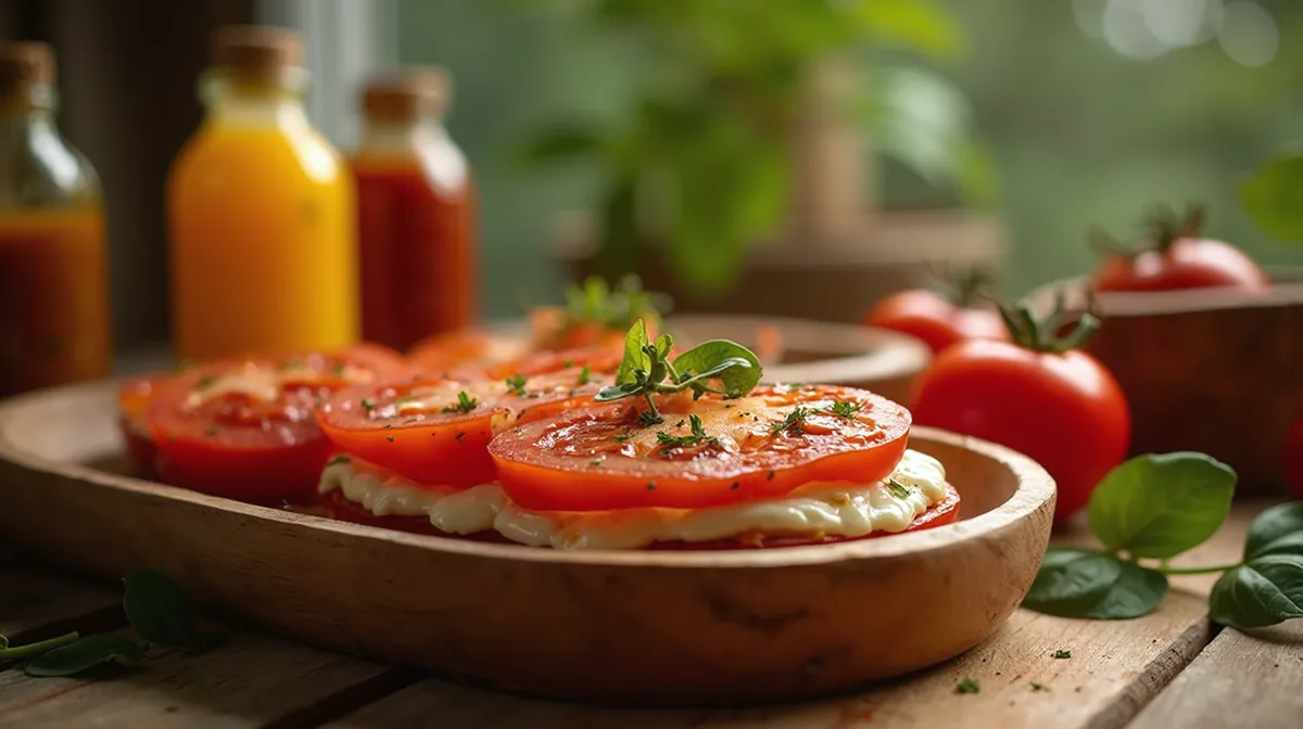 You are currently viewing Les sauces maison pour sublimer vos tomates-mozzarella : le guide ultime du jardinier passionné